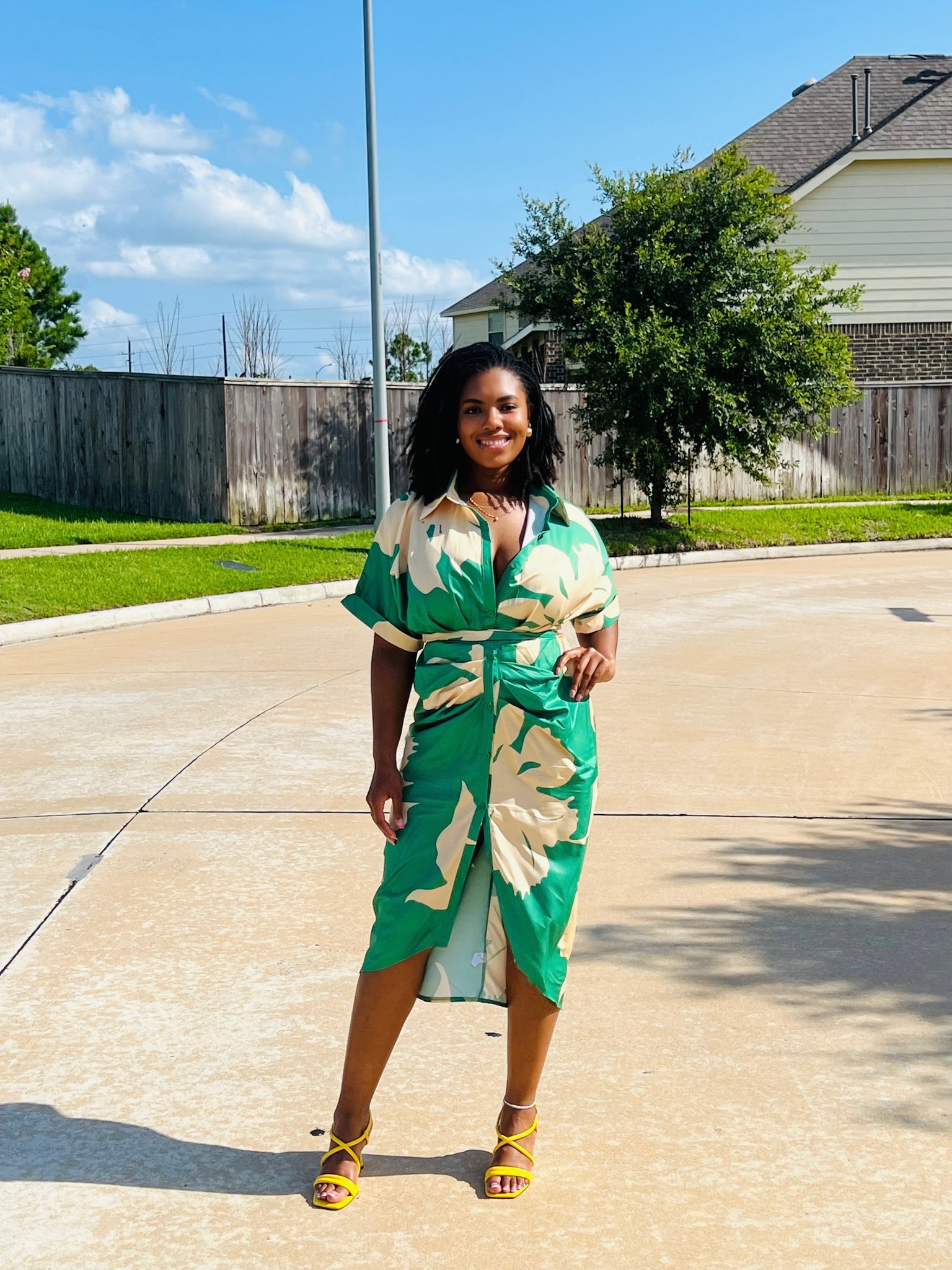 Summer Maxi Dress - Green